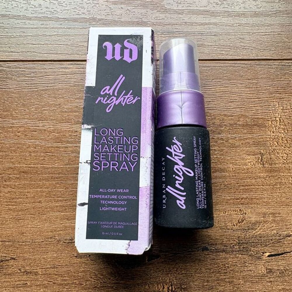 Urban Decay All Nighter Makeup Setting Spray, Travel Mini, 15 ml./.5 fl.oz. BNIB